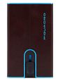 Piquadro Black Square Kreditkortetui RFID-beskyttelse Læder 6 cm Piquadro Black Square Kreditkortetui RFID-beskyttelse Læder 6 cm
