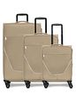 Stratic taska 4-hjuls kuffertsæt 3 stk. med stretchfold