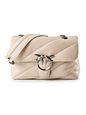 PINKO Love Puff Skuldertaske Læder 30 cm