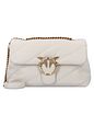 PINKO Love Puff Skuldertaske Læder 30 cm