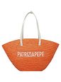 Patrizia Pepe Summer Straw Shopper-taske 51 cm