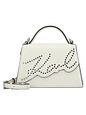 Karl Lagerfeld Signature 2.0 Håndtaske Læder 21 cm