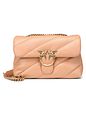 PINKO Love Puff Skuldertaske Læder 30 cm