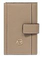 Piquadro Circle Kreditkortetui RFID-beskyttelse Læder 6.5 cm