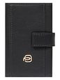 Piquadro Circle Kreditkortetui RFID-beskyttelse Læder 6.5 cm