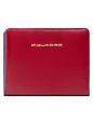 Piquadro Blue Square Pung RFID-beskyttelse Læder 11 cm