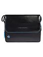Piquadro Blue Square Messenger-taske Læder 23 cm