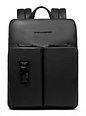 Piquadro Harper Daypack Læder 38 cm Laptoprum Piquadro Harper Daypack Læder 38 cm Laptoprum
