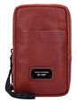Piquadro Harper mobiltelefontaske i læder 12 cm