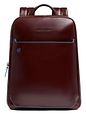 Piquadro Blue Square Daypack RFID-beskyttelse Læder 37 cm Laptoprum