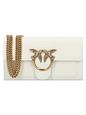 PINKO Love One Clutch taske Læder 19 cm