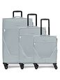 Stratic taska 4-hjuls kuffertsæt 3 stk. med stretchfold
