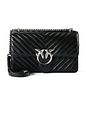 PINKO Love One Skuldertaske Læder 26.5 cm
